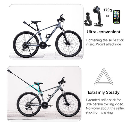 Camsteer Bike Backseat 3rd Person Mount for GoPro 13–10 Insta360 X5–X2