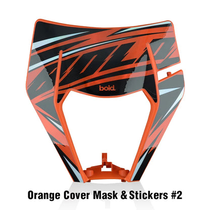 PowerZone Motorcycle  Headlight Headlamp Head Light Supermoto Fairing For KTM EXC SXF MX Dirt Bike Enduro  Headlight - EXPROTAS