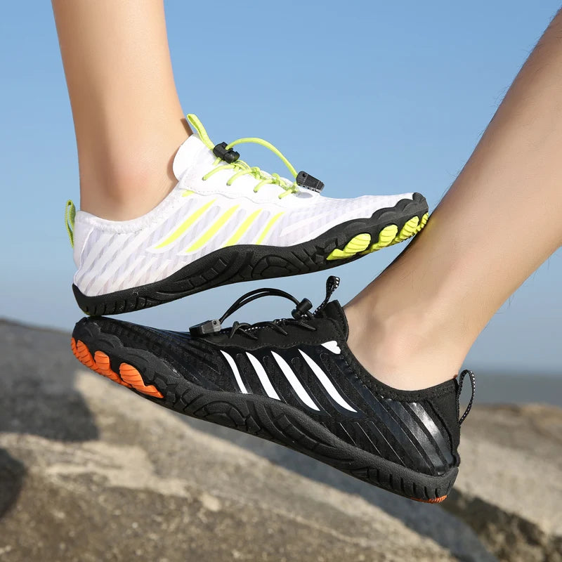 Water Shoes for Women Men Barefoot Shoes Upstream Breathable Beach Shoes Sport Shoe Quick Dry River Sea Aqua Shoes Sneakers - EXPROTAS