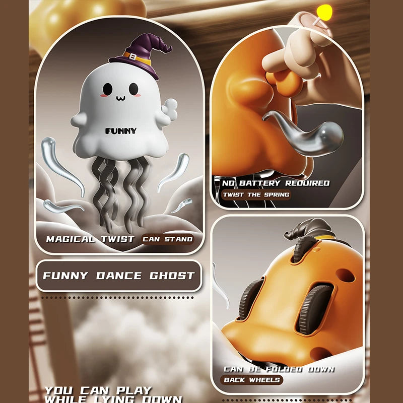 Dancing Corn Kids Clockwork Interactive Crawling Toys Halloween Christmas Gifts