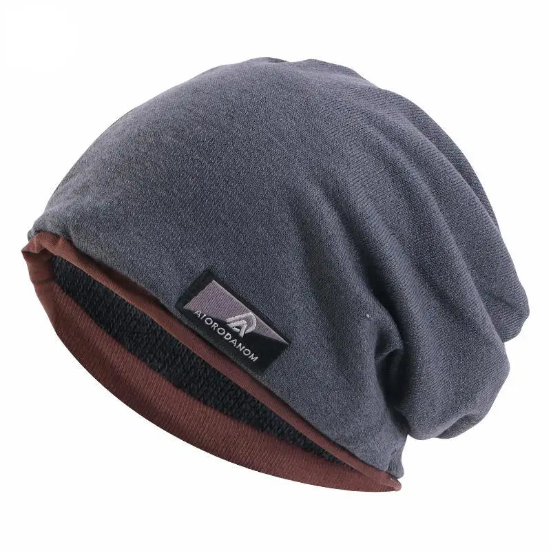 Unisex Winter Hat Cashmere Beanie Knit Soft Warm Cap for Women