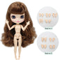 ICY DBS Blythe Factory Doll 1/6 BJD OB24 Ball Joint Body DIY Dress Up