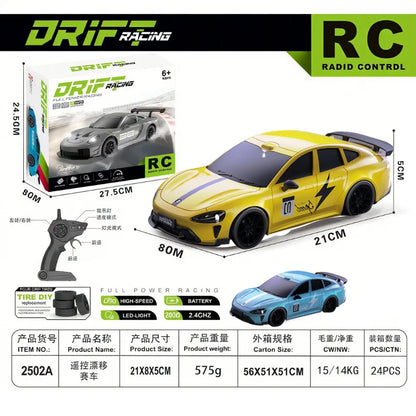 2026 RC Drift Car Speed Remote Control 1:24 Porsche 911 Racing Toy