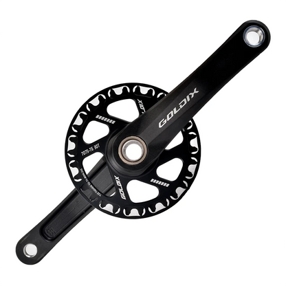 GOLDIX Kids Bicycle Crankset MTB Youth Crank 110–160mm with 28–38T Chainring - EXPROTAS