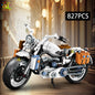 808PCS Motorbike Building Model Blocks Racer MOC Toy for Kids and Adults