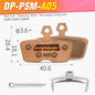 Metal Hydraulic Brake Pads for SRAM Code R RSC Avid Code by JSHOUBIKE Sintered
