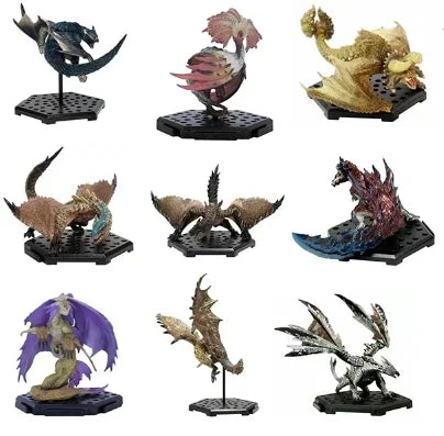Monster Hunter Rise PVC Figure Valstrax Rathalos Nargacuga Velkhana - EXPROTAS