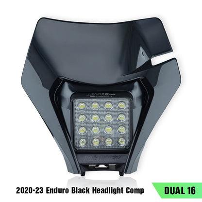 POWERZONE LED Headlight for KTM EXC XCF SX-F SMR Enduro Dirt Bike 2014-2023