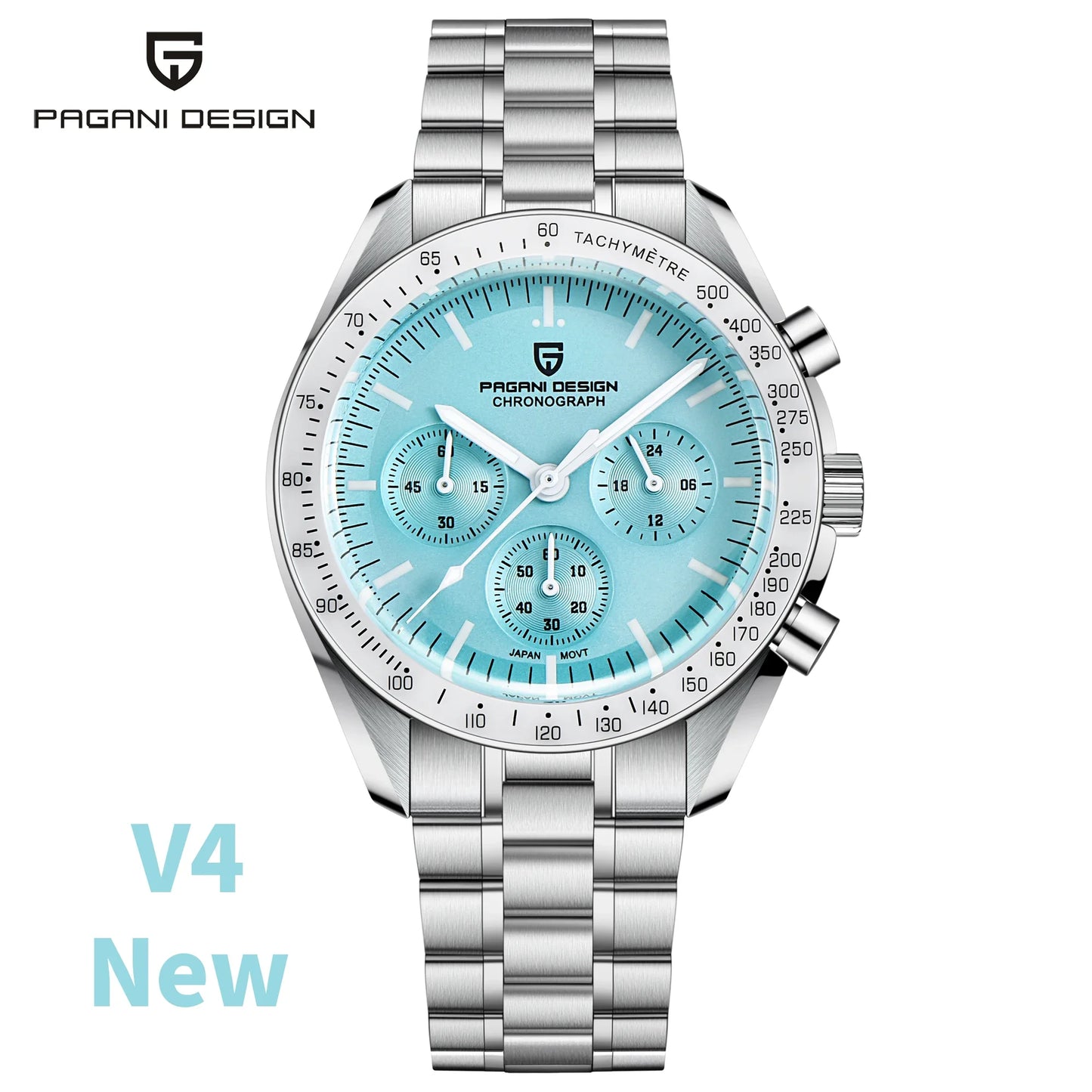 PAGANI DESIGN 2024 New Men's Watches Top Luxury Quartz Watch For Men Auto Date Speed Chronograph AR Sapphire Mirror Wrist watch-EXPROTAS
