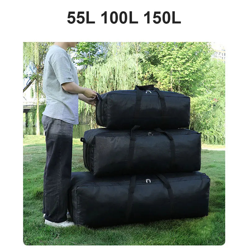 Camping Equipment Storage Bag Outdoor Traveling for Men's Women Luggage Travel Duffle Backpack Waterproof Large Hiking Handbags-EXPROTAS