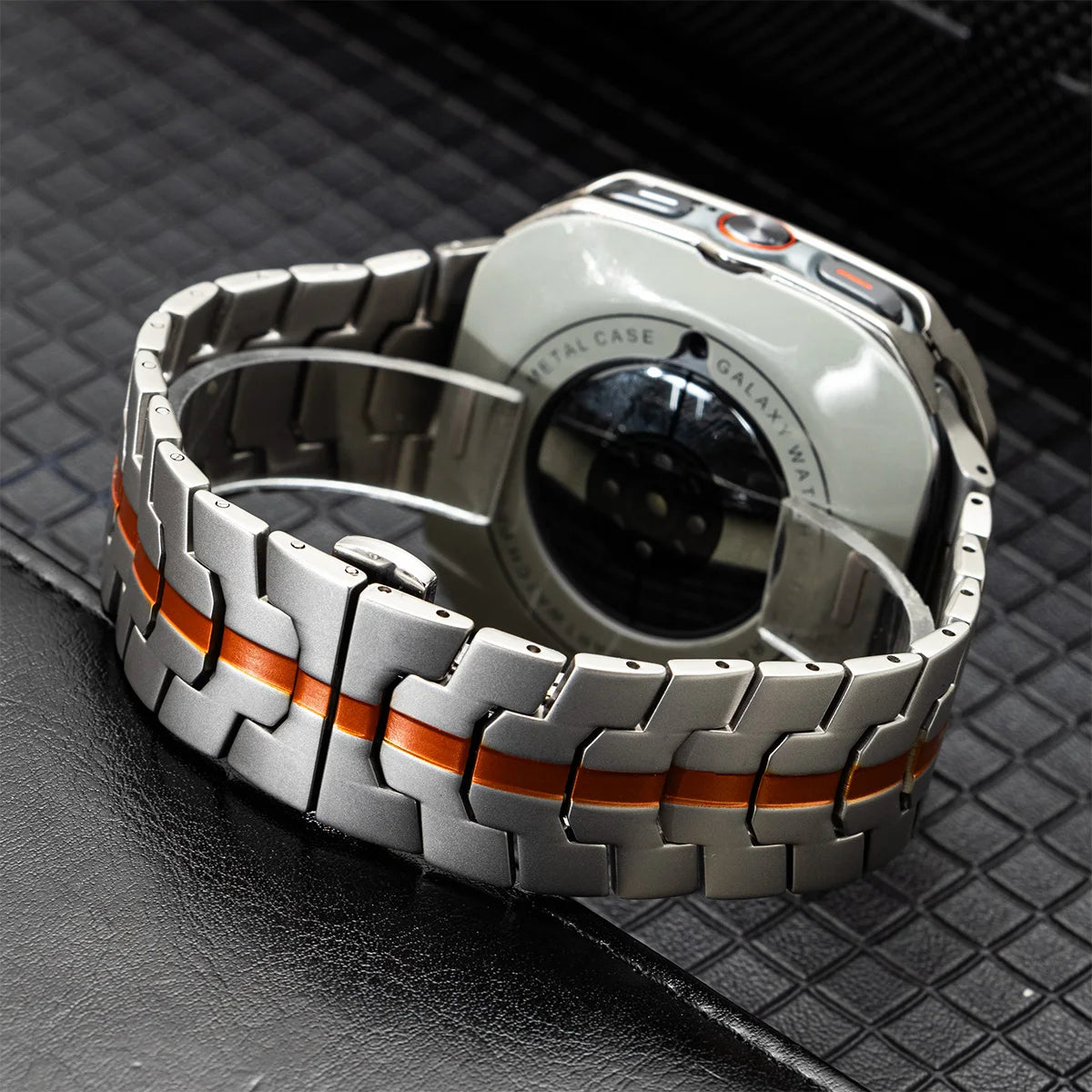 Watch Strap for Samsung Galaxy Ultra 47mm Metal Band Case Luxury