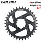 0/3/6mm Offset Goldix Chainring Narrow Wide Direct Mount for SRAM MTB