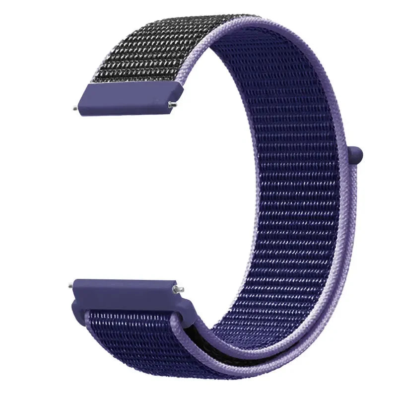 20mm 22mm Nylon Strap for Garmin Forerunner Venu Vivoactive Watch Band