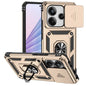 Xiaomi Redmi Note 10-14 Pro Shockproof Case Magnetic Ring Camera Cover