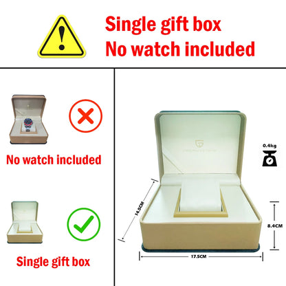 PAGANI Design PD-1662 Men’s Automatic Watch Stainless Steel Ceramic Bezel Waterproof