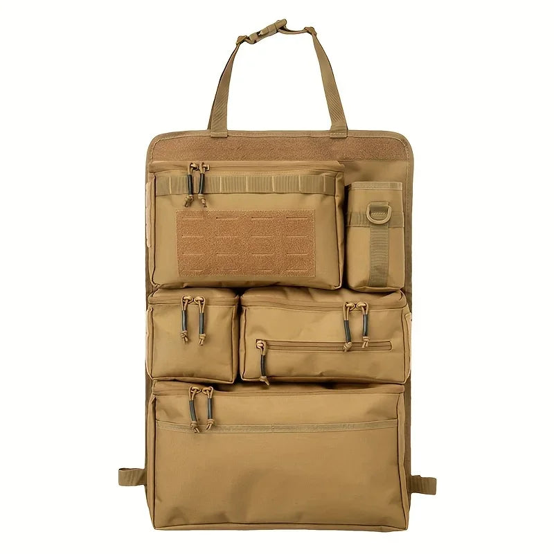 Storage Bag for Car Rear Seats Tactical Organizer Multifunctional Bag