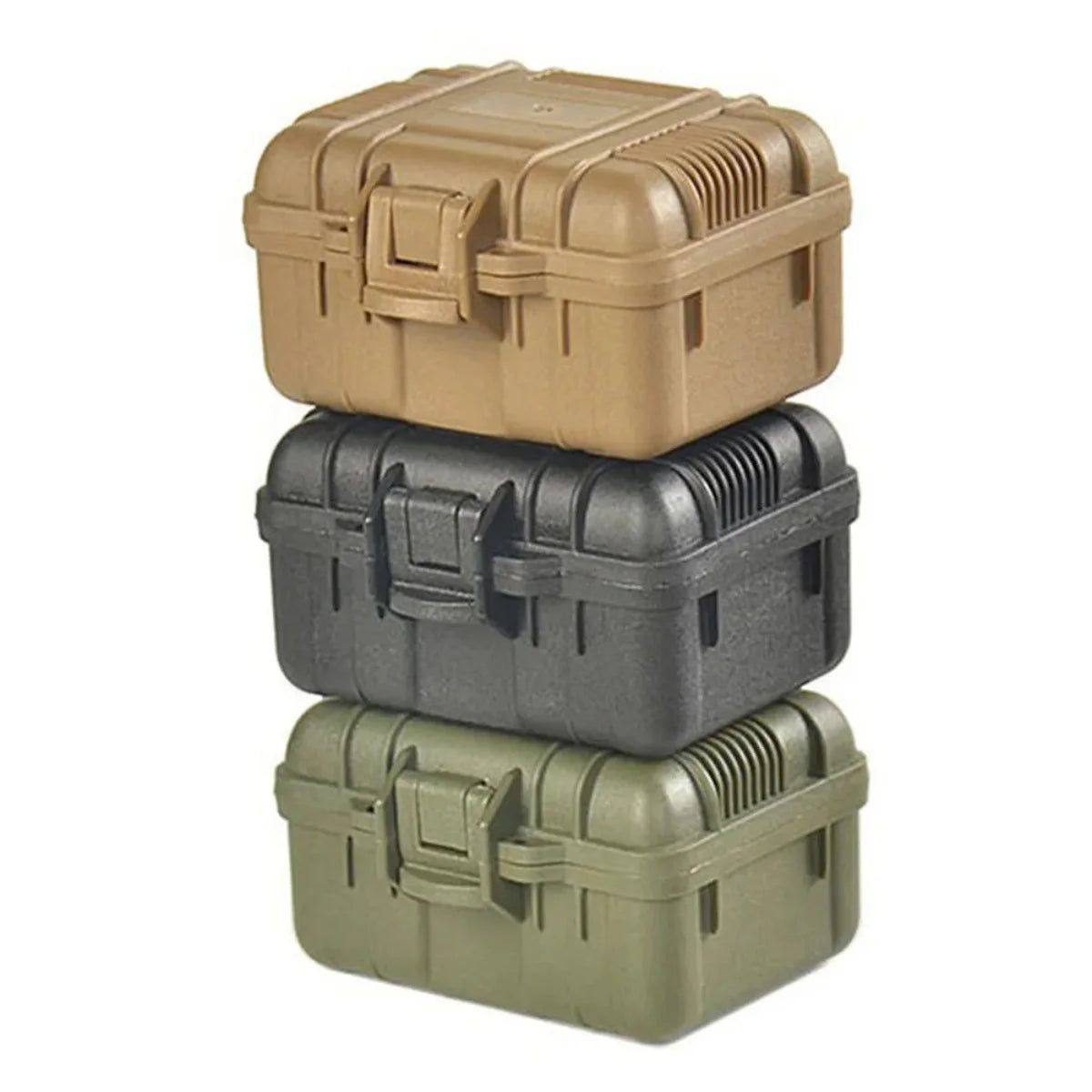 Plastic Anti-Shock Foam Box for Outdoor Storage of Fragile Items & Small Electronics