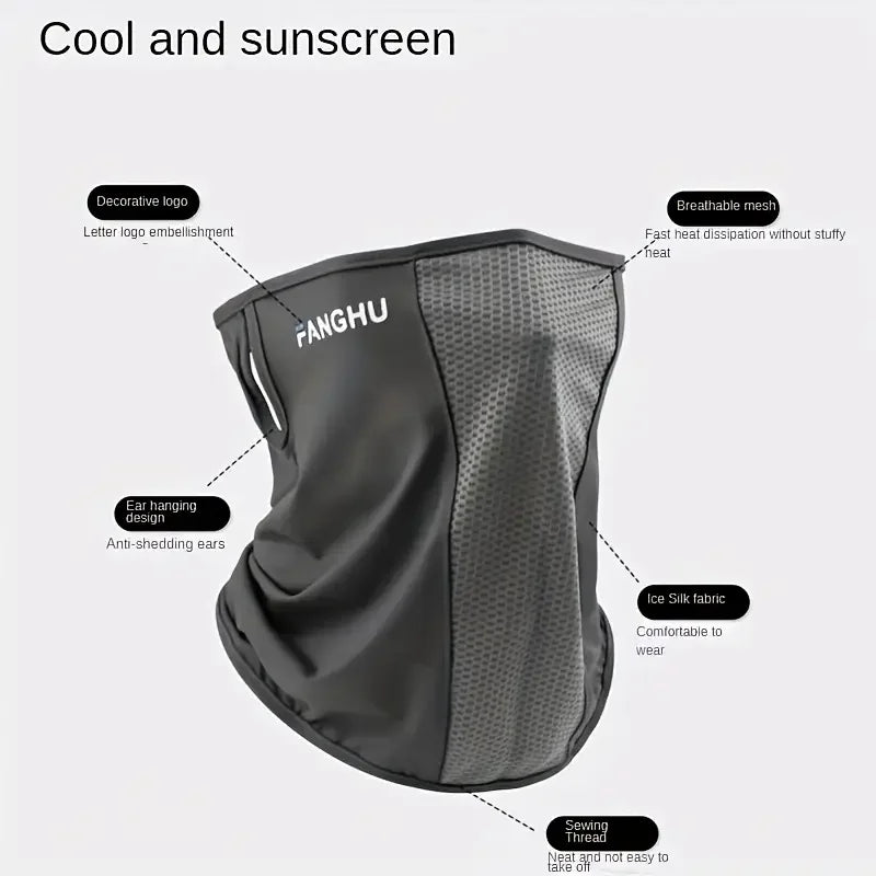 Outdoor Bandana Head Wrap Scarf Neck Balaclava Face Mask Cool Breathable