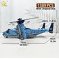 1389PCS Building Block V-22 Tiltrotor Helicopter Model Toy Set