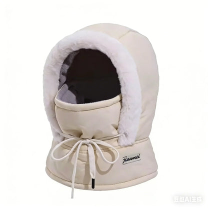 Winter Hat Waterproof Windproof Warm Down Cap for Men Women Outdoor Skiing