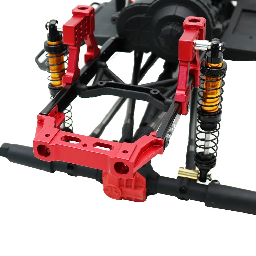 1/10 RC Crawler Metal Front & Rear Bumper Mount Set for Axial SCX10 II