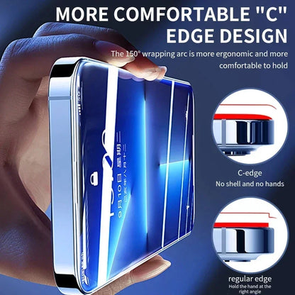 3Pcs Tempered Glass Screen Protector for iPhone 18 17 16 15 14 13 12 11