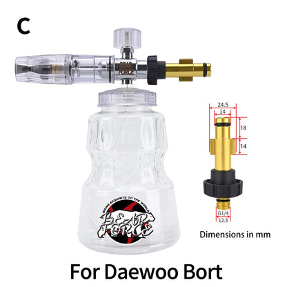 Pressure Washer Foam Lance | Snow Cannon Nozzle for Karcher AR Bosch Bort Jet