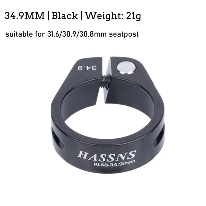 Seatpost Clamp HASSNS 31.8/34.9mm for 27.2/28.6/31.6mm MTB Dropper Post