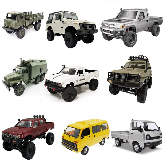 WPL Cars RC Car 4WD Radio Control Off-Road Car RTR KIT Rock Crawler Electric Buggy Moving Machine C54 B24 B16 C24 B36 Assembly-EXPROTAS