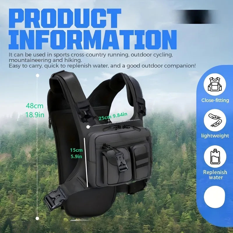 Lightweight Running Hydration Vest Bag for Hiking Cycling Backpack