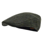 STARANCE Men's Herringbone Flat Ivy Newsboy Hat Wool Blend Gatsby Cabbie Cap