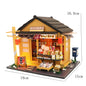Wooden DIY Mini Dollhouse 3D Puzzle Room Kit with Furniture Birthday Gift - EXPROTAS