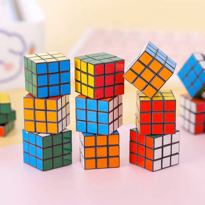10-50Pcs Mini Magic Cube Puzzle Party Bag Fillers Kids Educational Toy
