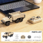 Mini Remote Excavator 1/64 Scale RC Control Model Toy for Boys Adults