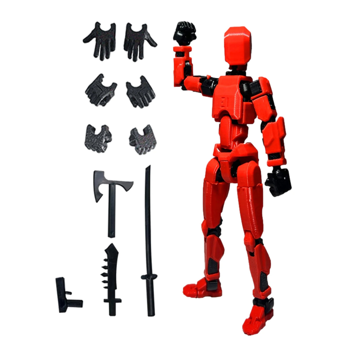 Action Doll Titan T13 Mobile Transformation Robot Toy for Kids