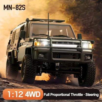 1/12 Truck 4WD Remote Control Off-Road Crawler Car RTR for Boys Adults