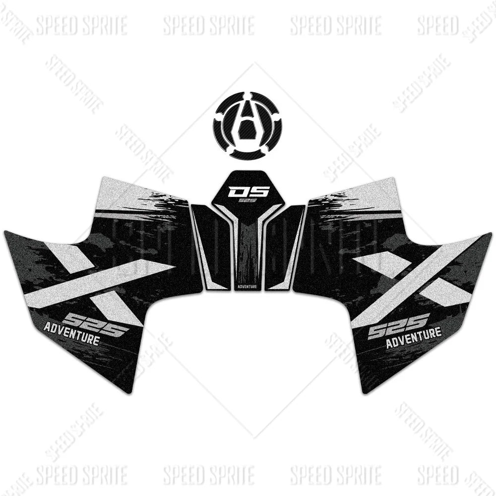 Fuel Tank Pad Stickers 3M Anti Slip Motorcycle Protector for 525DSX