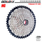 GOLDIX MTB Cassette 8/9/10/11/12 Speed 36T-52T HG for Shimano SRAM Freehub