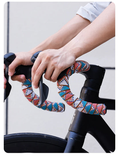 Road Bike Handlebar Tape ESLNF Cotton Anti-Slip Bar Wrap Cycling