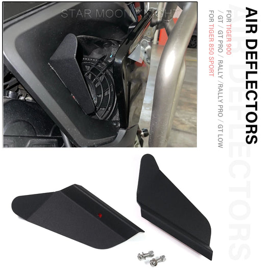For Tiger 900 GT PRO Tiger900 Rally PRO GT LOW 2020- Radiator Fan Airflow Air Deflectors For Tiger 850 2021 Sport Accessories-EXPROTAS