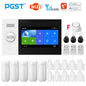 PGST PG-107 Tuya Wireless Home WIFI GSM Home Security With Motion Detector Sensor Burglar Alarm System APP Control Support Alexa-EXPROTAS