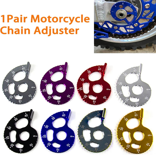 Motorcycle Chain Adjuster Parts Regulator Motorcycle Accessories CNC For CRF230F 230L CRM250 XLR250R XR230R 250L 650R 650L 400R - EXPROTAS
