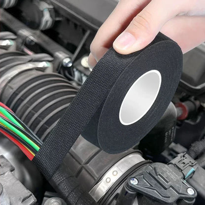 Harness Cloth Tape Heat Resistant Adhesive Wrap for Car Wiring 15M