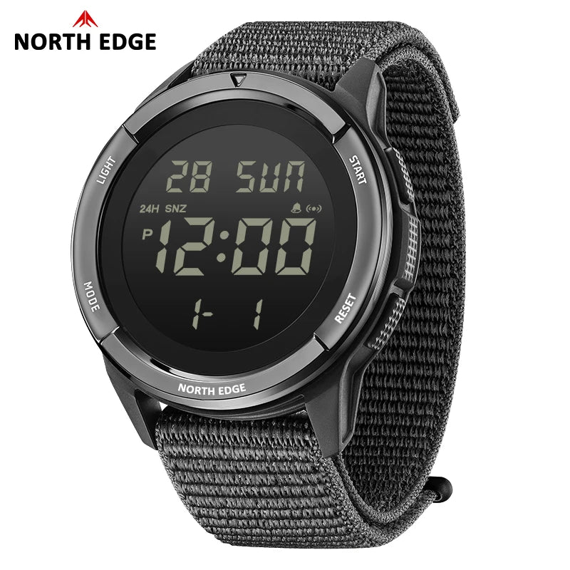 Men's Waterproof Digital Watches Outdoor Sports 50M North Edge Terrax