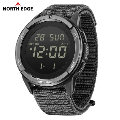 Men's Waterproof Digital Watches Outdoor Sports 50M North Edge Terrax