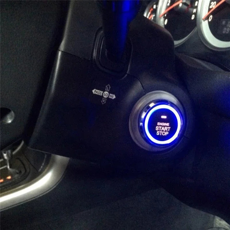 Universal Car Alarm Auto Start Stop System Remote Control Engine Ignition Autostart Kit Keyless Push Start System Car Accessorie-EXPROTAS