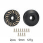 Brass 12mm Hex Wheel Weights Brake Disc Adapters for 1.9 2.2 RC Crawler