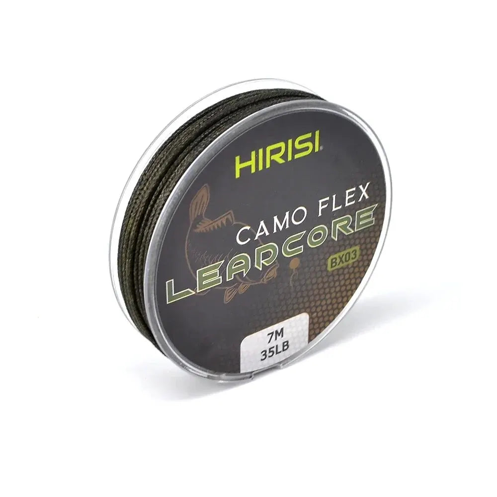 Hirisi 35lb 7m Leadcore Carp Fishing Line Braided Lead Hair Rig Tackle
