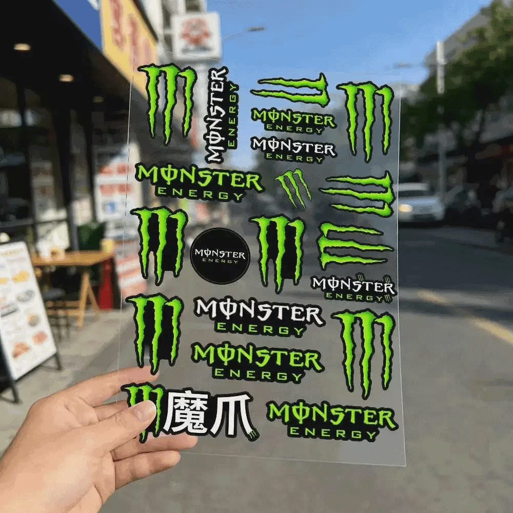 Visibility Reflective Waterproof Decal for Car Motorcycle Helmet Sticker