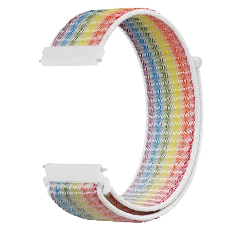 20mm 22mm Nylon Strap for Garmin Forerunner Venu Vivoactive Watch Band